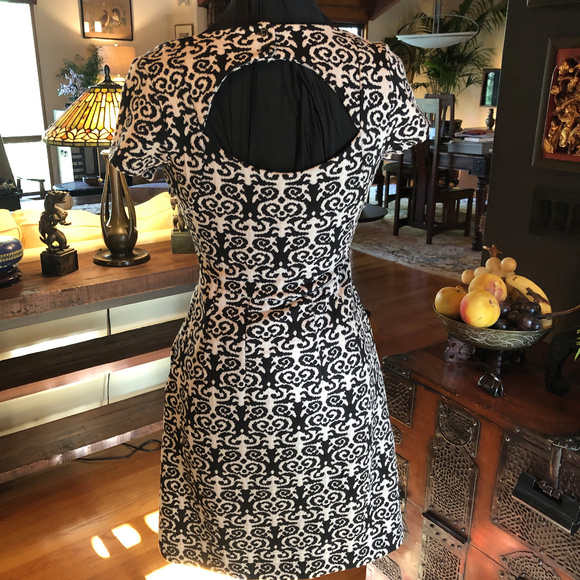 Deletta Caledonia Dress Black & Grey Size XS - Picture 5 of 8